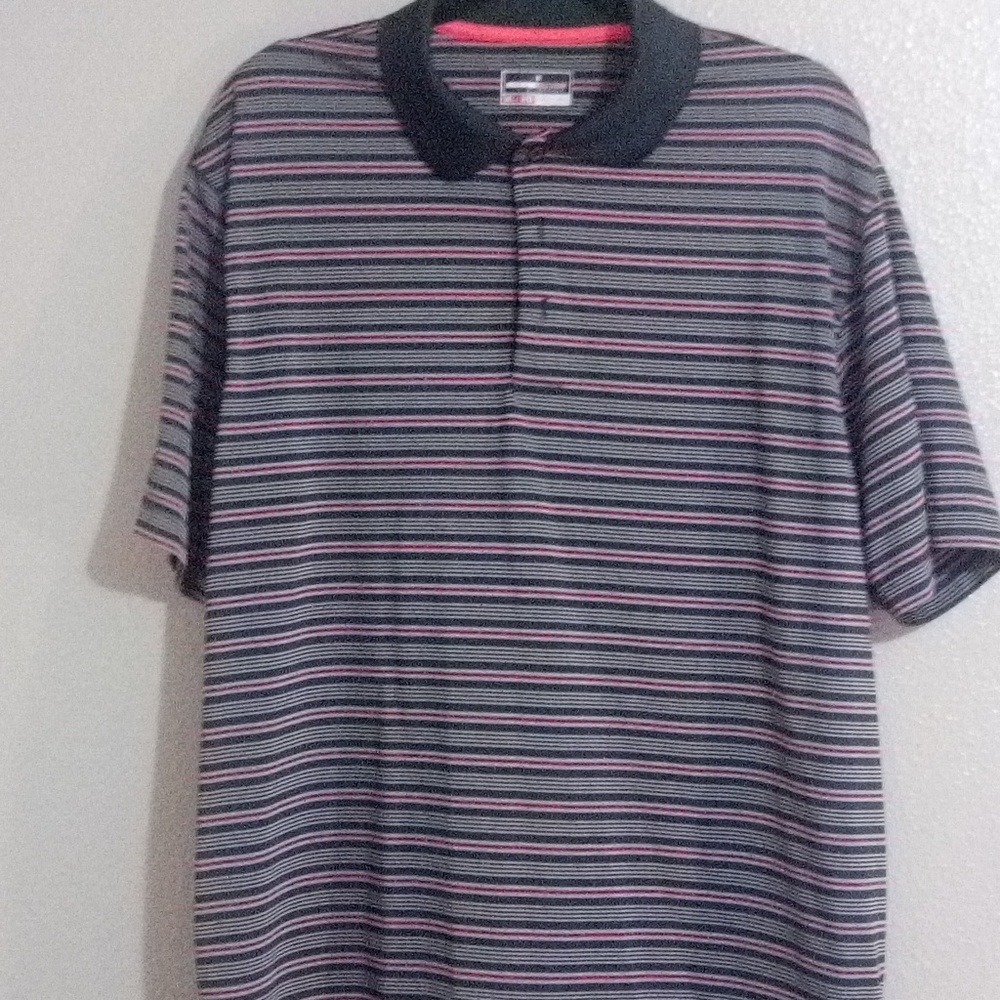 Men's Striped Polo Shirt